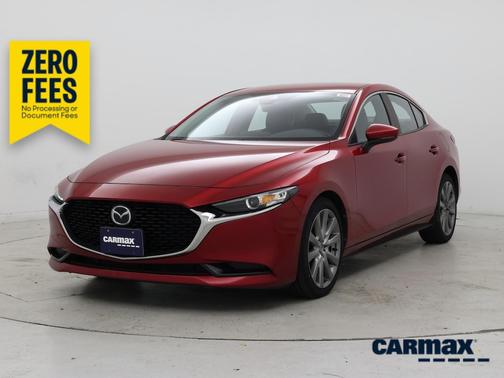 Red 2019 Mazda Mazda3 Select