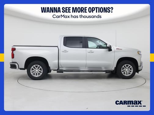 Silver 2019 Chevrolet Silverado 1500 LT