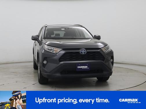 Gray 2019 Toyota RAV4 Hybrid XLE