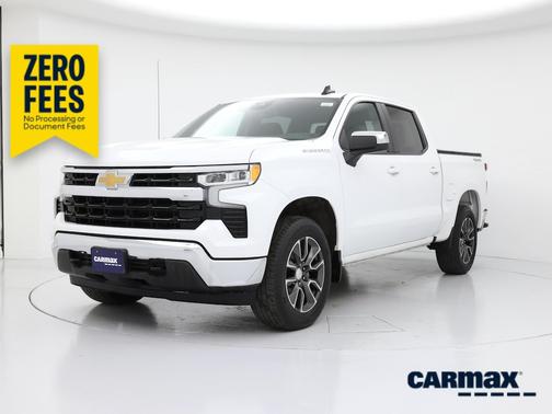 White 2022 Chevrolet Silverado 1500 LT