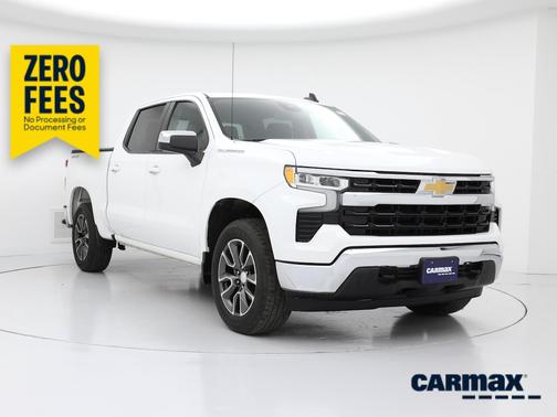White 2022 Chevrolet Silverado 1500 LT