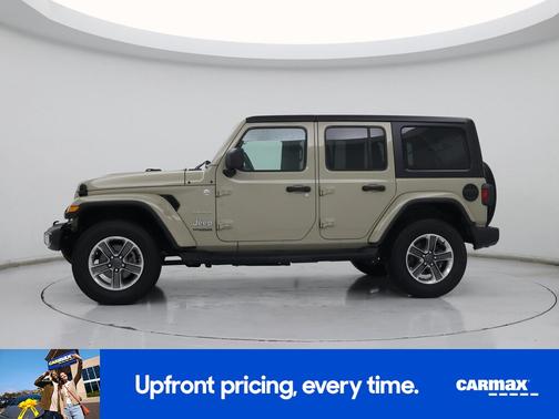 Tan 2022 Jeep Wrangler Unlimited Sahara