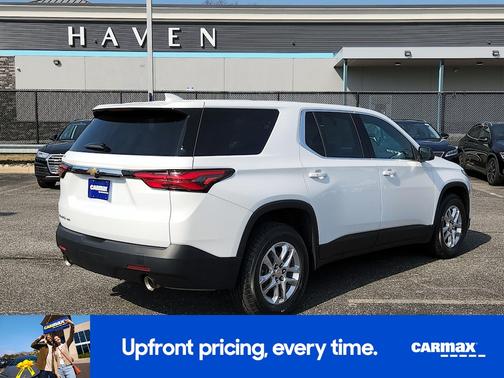 White 2023 Chevrolet Traverse LS