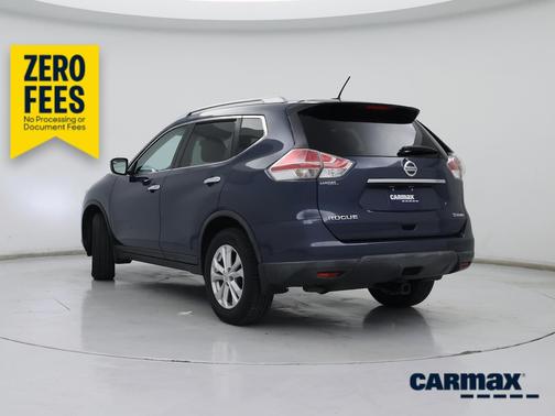 Blue 2016 Nissan Rogue SV