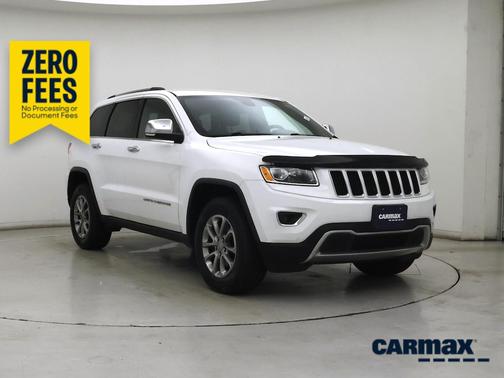 White 2016 Jeep Grand Cherokee Limited