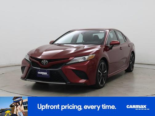 Red 2018 Toyota Camry XSE