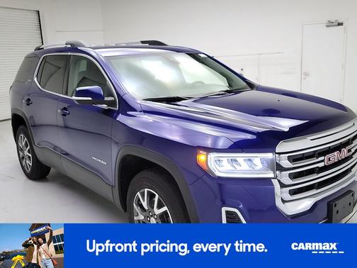 Blue 2023 GMC Acadia SLE