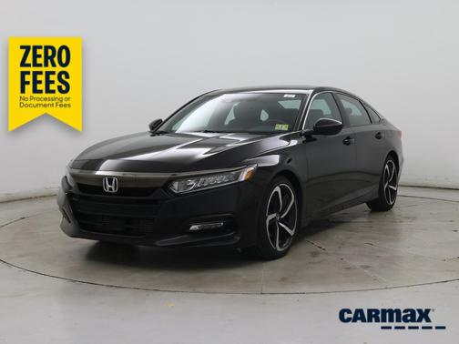 Black 2019 Honda Accord Sport