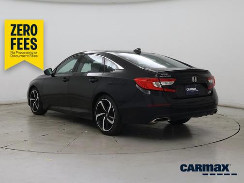 Black 2019 Honda Accord Sport