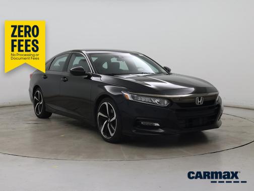 Black 2019 Honda Accord Sport