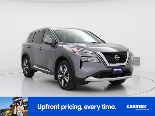 Gray 2023 Nissan Rogue Platinum
