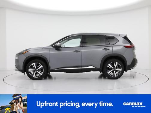Gray 2023 Nissan Rogue Platinum