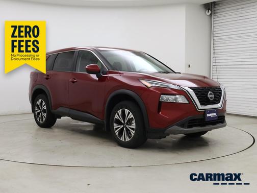 Red 2023 Nissan Rogue SV