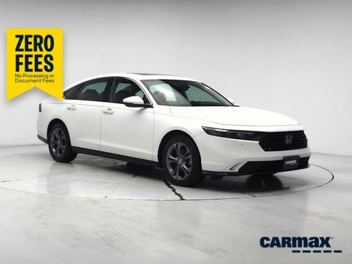 White 2024 Honda Accord Hybrid EX-L