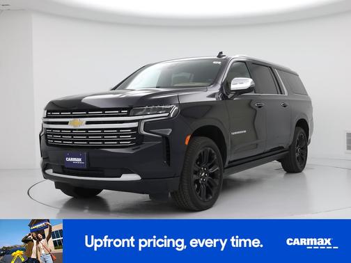 Blue 2022 Chevrolet Suburban Premier