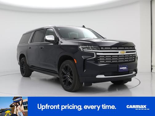 Blue 2022 Chevrolet Suburban Premier