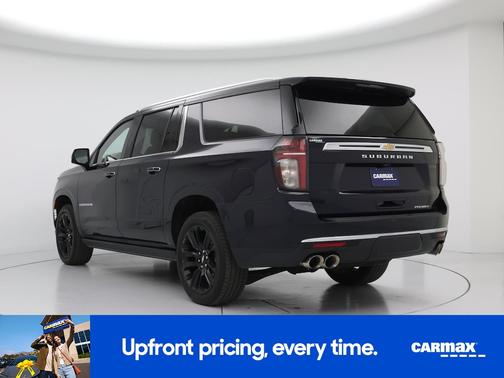 Blue 2022 Chevrolet Suburban Premier