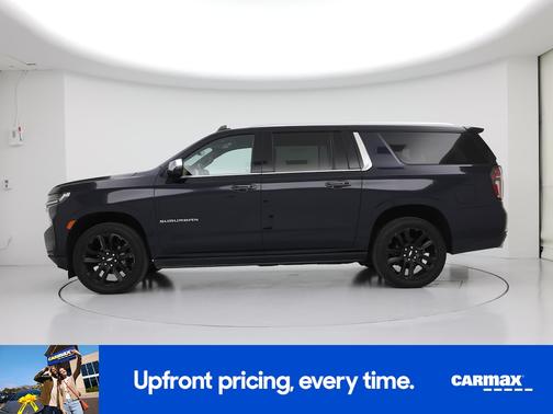 Blue 2022 Chevrolet Suburban Premier
