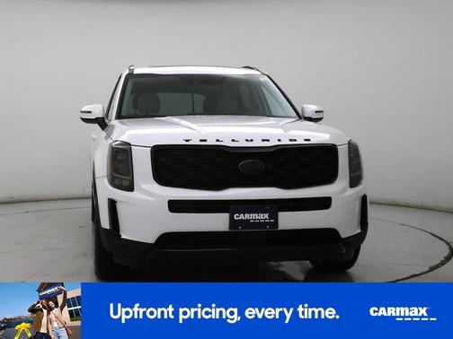 White 2021 Kia Telluride EX