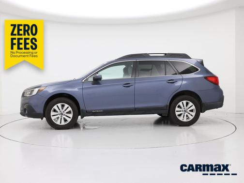 Blue 2018 Subaru Outback 2.5I Premium