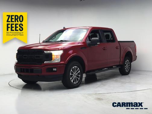Red 2020 Ford F-150 XLT