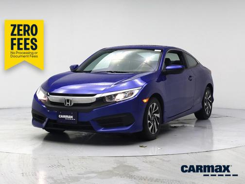Blue 2017 Honda Civic LX-P
