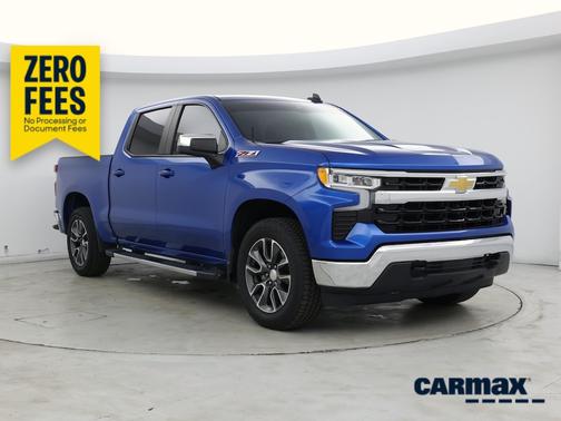 Blue 2023 Chevrolet Silverado 1500 LT