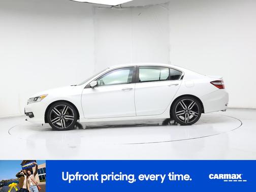 White 2017 Honda Accord Sport