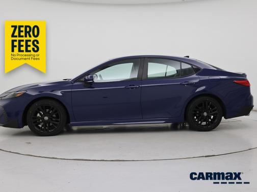 Blue 2025 Toyota Camry SE