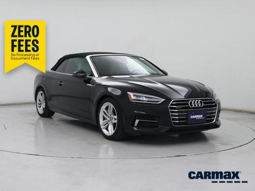 Black 2019 Audi A5 Premium Plus