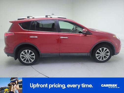 Red 2016 Toyota RAV4 Limited
