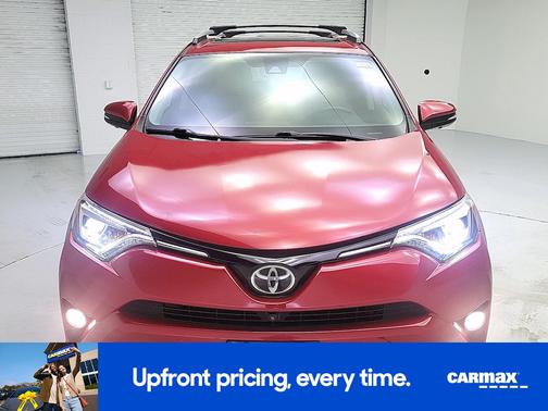 Red 2016 Toyota RAV4 Limited