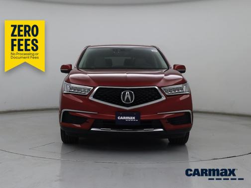Red 2020 Acura MDX SH-AWD Technology
