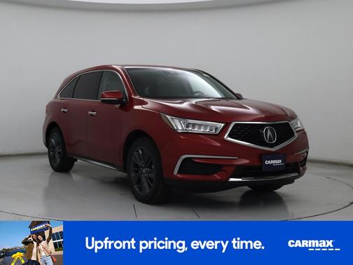 Red 2020 Acura MDX SH-AWD Technology