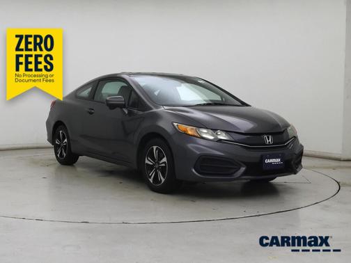 Gray 2015 Honda Civic EX