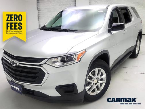 Silver 2020 Chevrolet Traverse LS