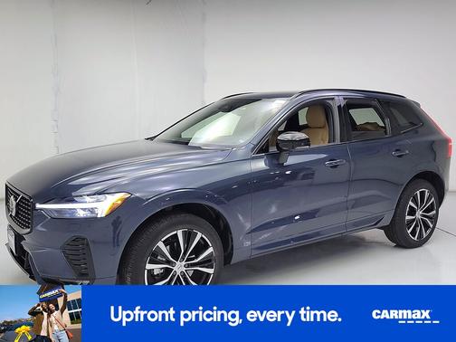 Blue 2024 Volvo XC60 B5 Ultimate Dark Theme