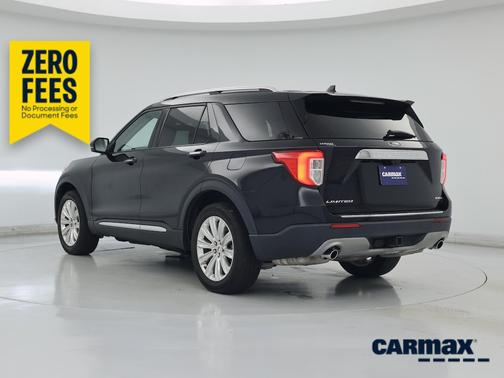 Black 2022 Ford Explorer Limited