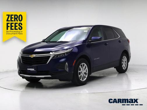 Blue 2022 Chevrolet Equinox LT