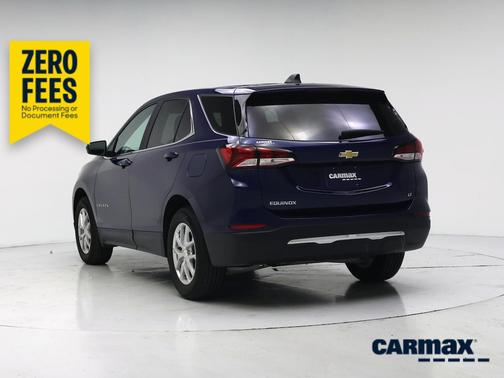 Blue 2022 Chevrolet Equinox LT