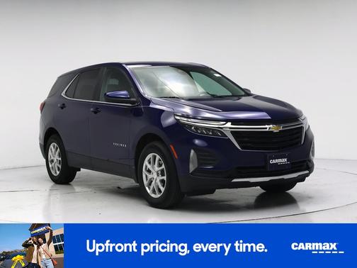 Blue 2022 Chevrolet Equinox LT