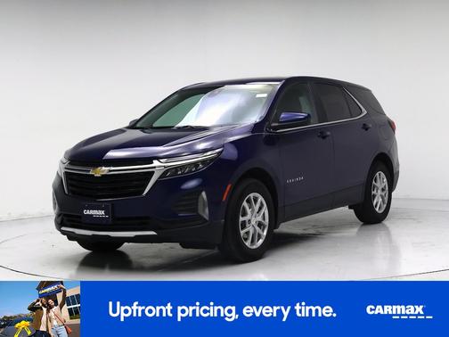 Blue 2022 Chevrolet Equinox LT