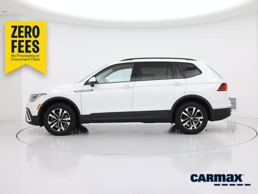 White 2022 Volkswagen Tiguan S