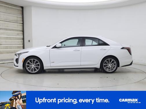 White 2022 Cadillac CT4-V
