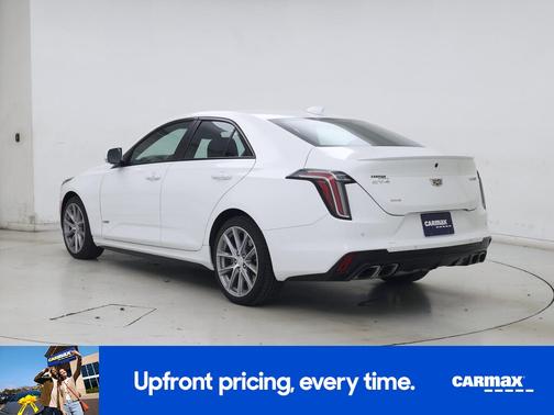 White 2022 Cadillac CT4-V