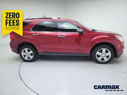 Red 2015 Chevrolet Equinox LTZ