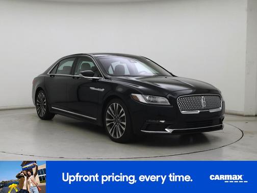 Black 2018 Lincoln Continental Reserve