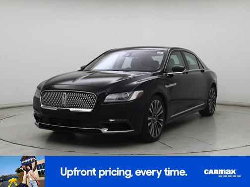 Black 2018 Lincoln Continental Reserve