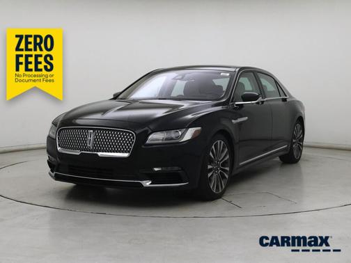 Black 2018 Lincoln Continental Reserve