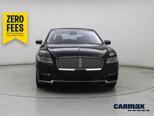 Black 2018 Lincoln Continental Reserve
